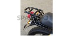 Royal Enfield GT and Interceptor 650 Rear Luggage Rack Carrier Glossy Black - SPAREZO